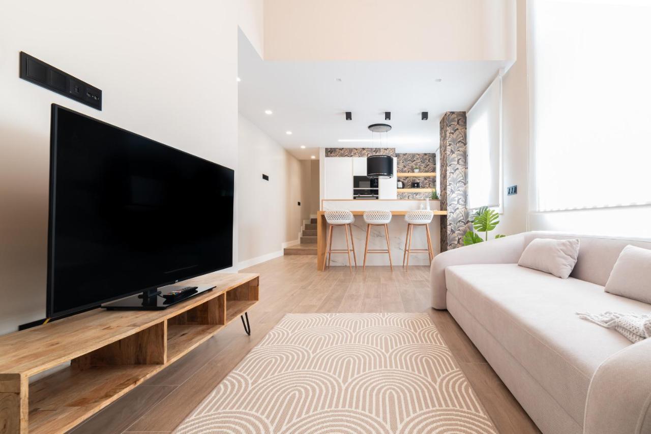 Espectacular Duplex Centrico Con Parking Apartment Vigo Luaran gambar